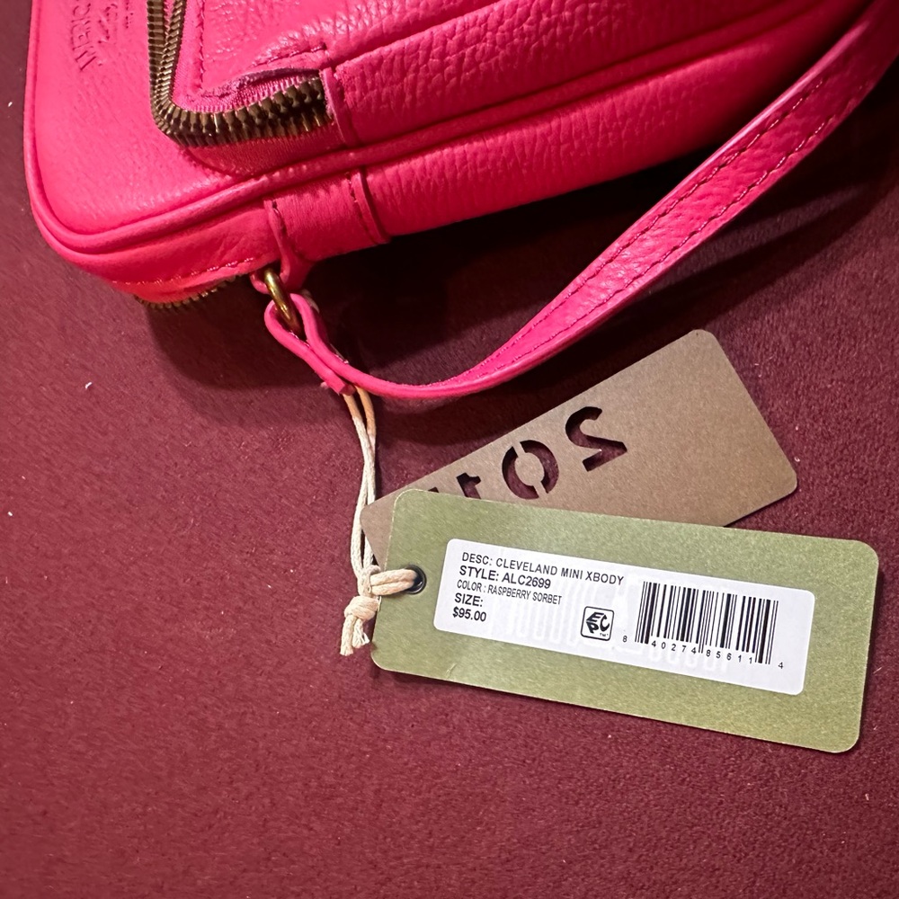 Bright Pink Crossbody Bag